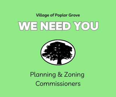 Planning and Zoning Commissioner Vacancies