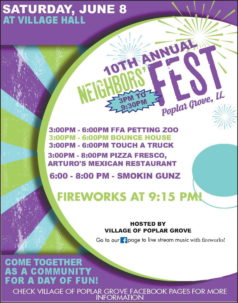 Neighbors' Fest Poplar Grove, IL