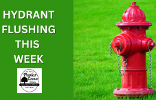 hydrant flushing week of may 4, 2026 to may 8, 2026