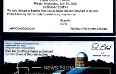 Congressmand LaHood Mobile Office Hours in Poplar Grove